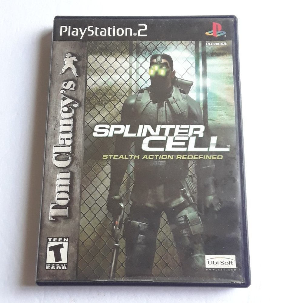 Tom Clancy's Splinter Cell Stealth Action Redefined - Playstation 2 Game PS2